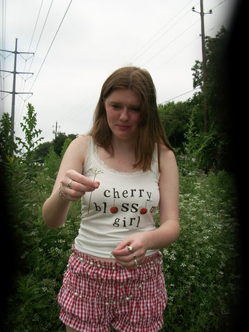 cherry blossom girl tank