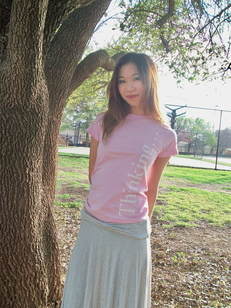 thinking tee