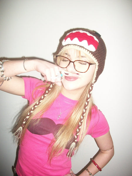 mustache tee