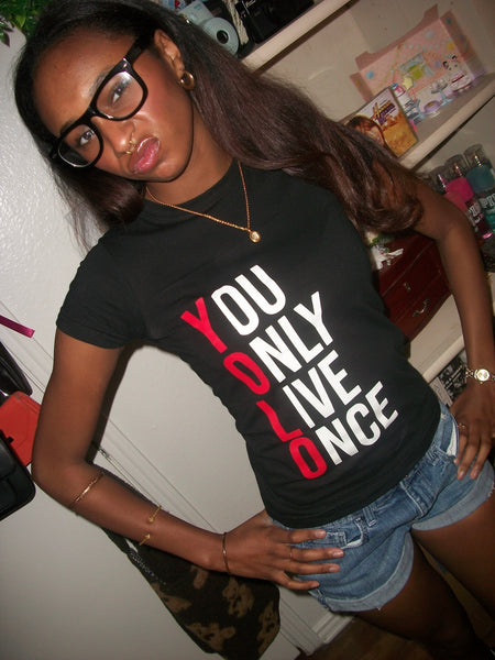 YOLO tee