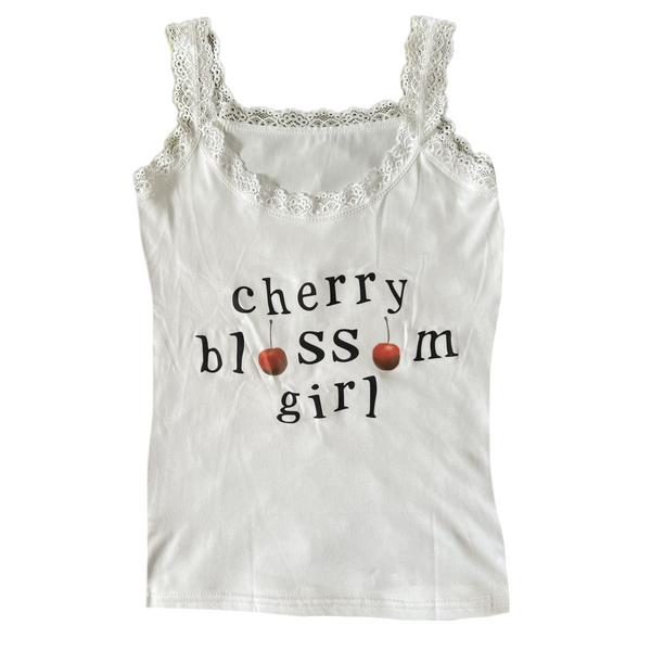 cherry blossom girl tank