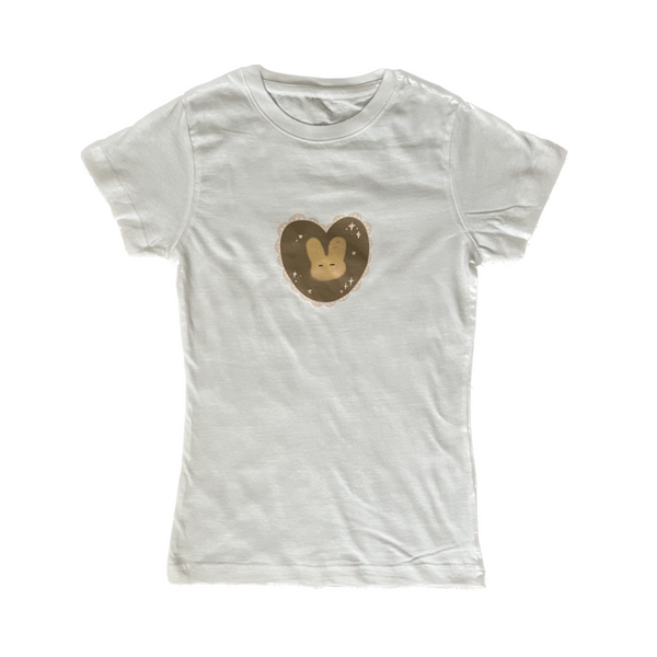 heart bunny tee